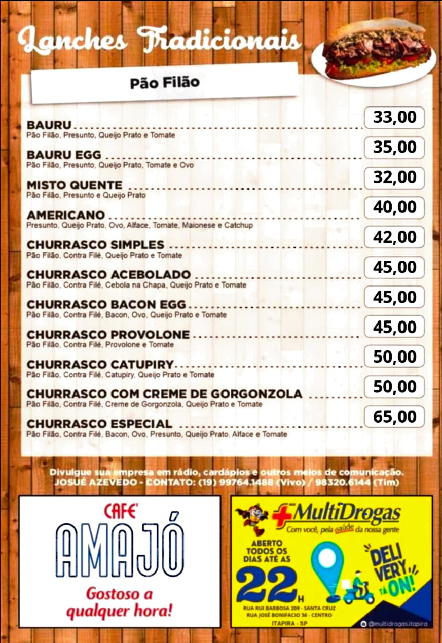 Cardápio Gaúcha Burger página 5