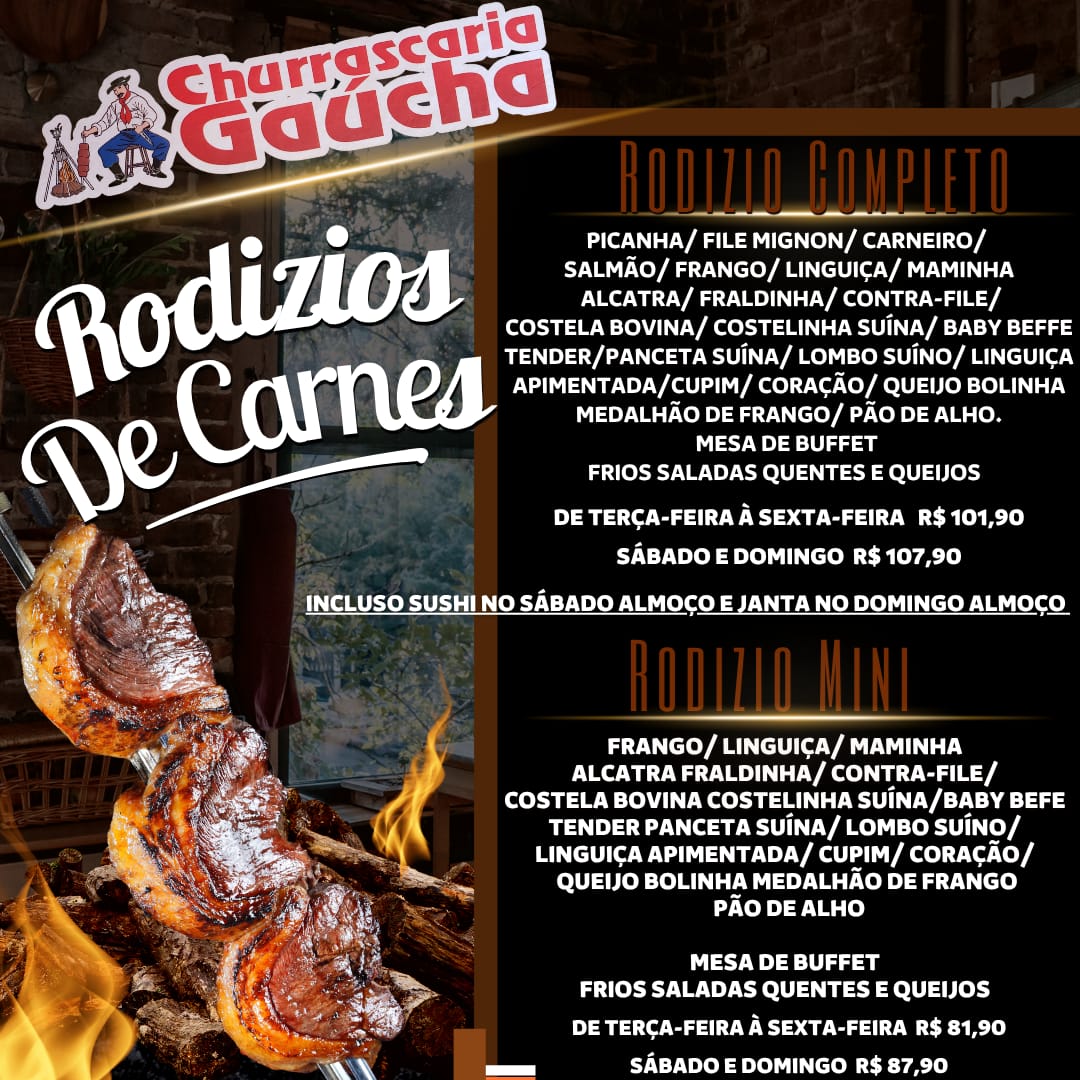 Rodízio de carnes